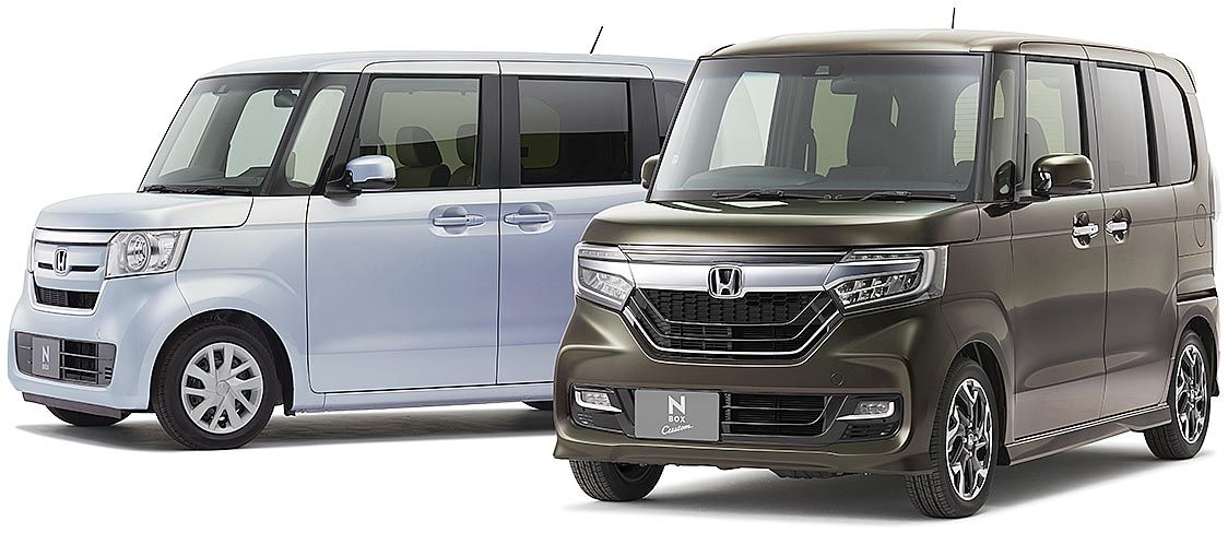 19年10月に一部改良したホンダ「N-BOX/N-BOXカスタム」