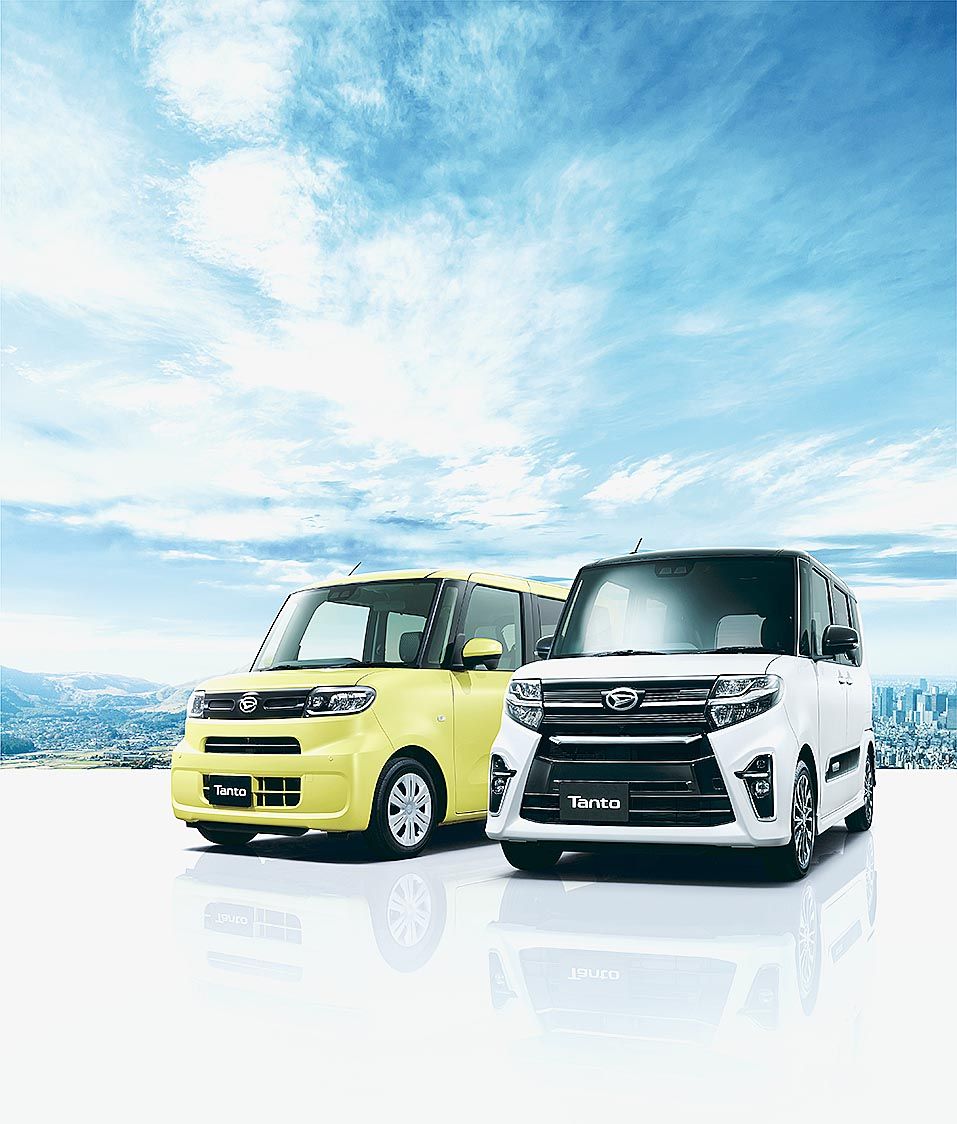19年7月に全面改良したダイハツ「タント/タントカスタム」