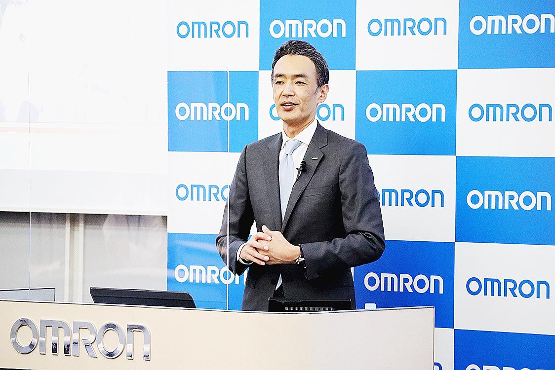 山西基裕氏のプレゼンの様子