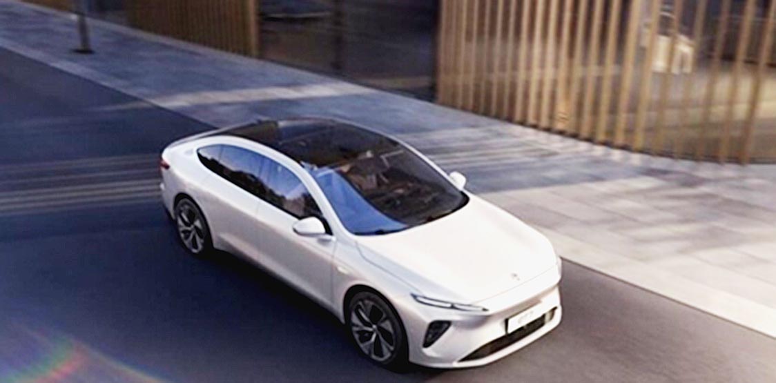 写真21 NIO蔚来汽車モデルET7 プレスフォト