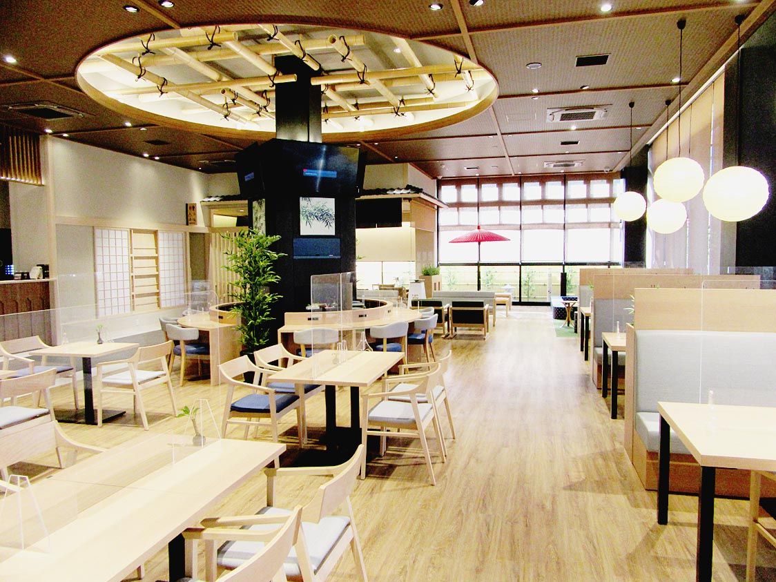 和にこだわった京都ダイハツ五条カドノ店ショールーム