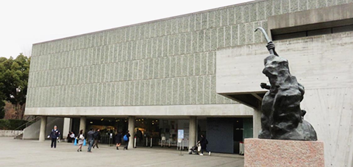 写真7-1 東京の国立西洋美術館 ル・コルビジェ氏設計で2017年世界文化遺産に登録された 筆者撮影
