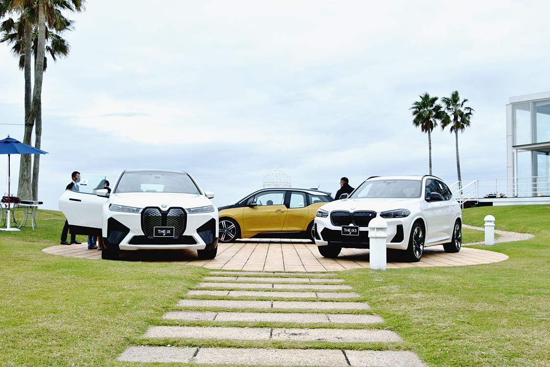 正式発表前の車両も特別展示