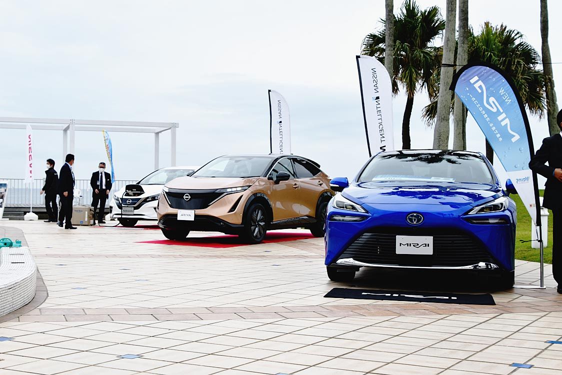 国産EV・FCVも注目を集めた