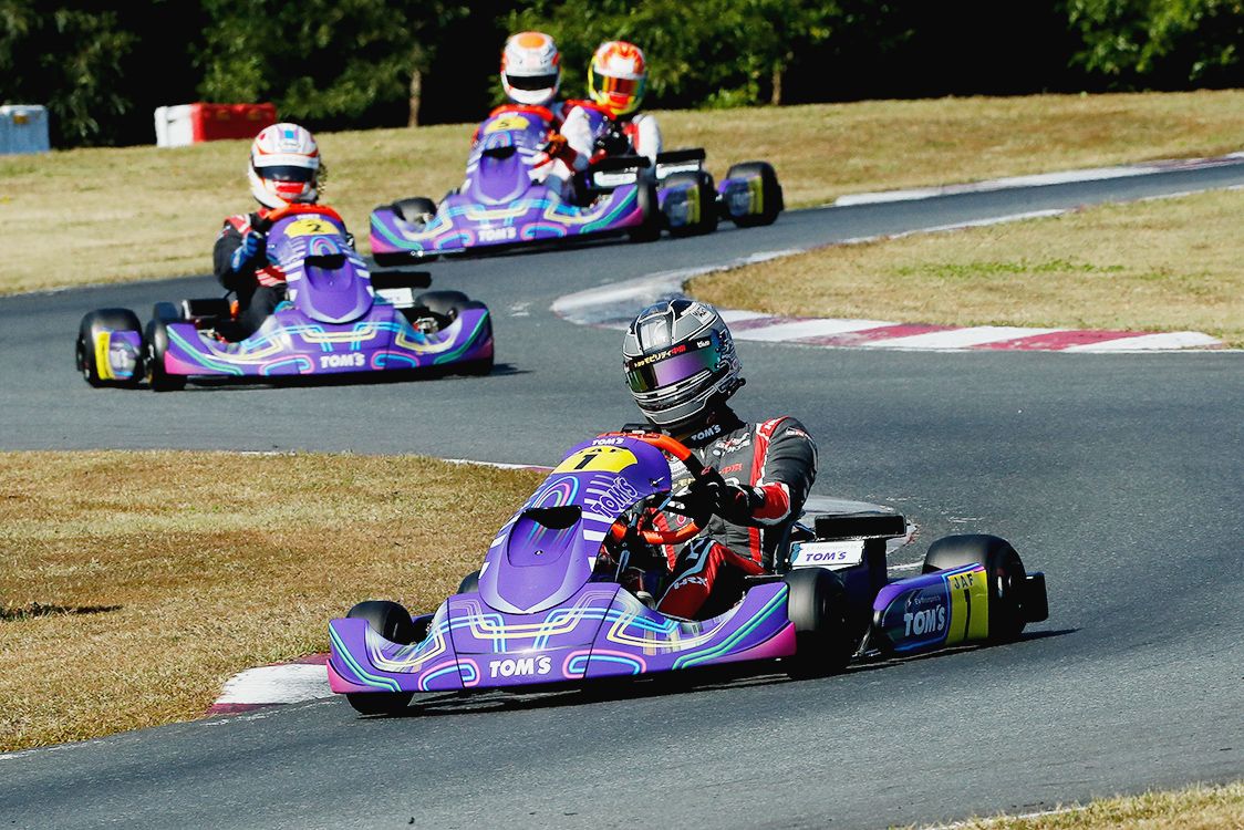 競技用EVレーシングカートは今年開発され、注目を集める