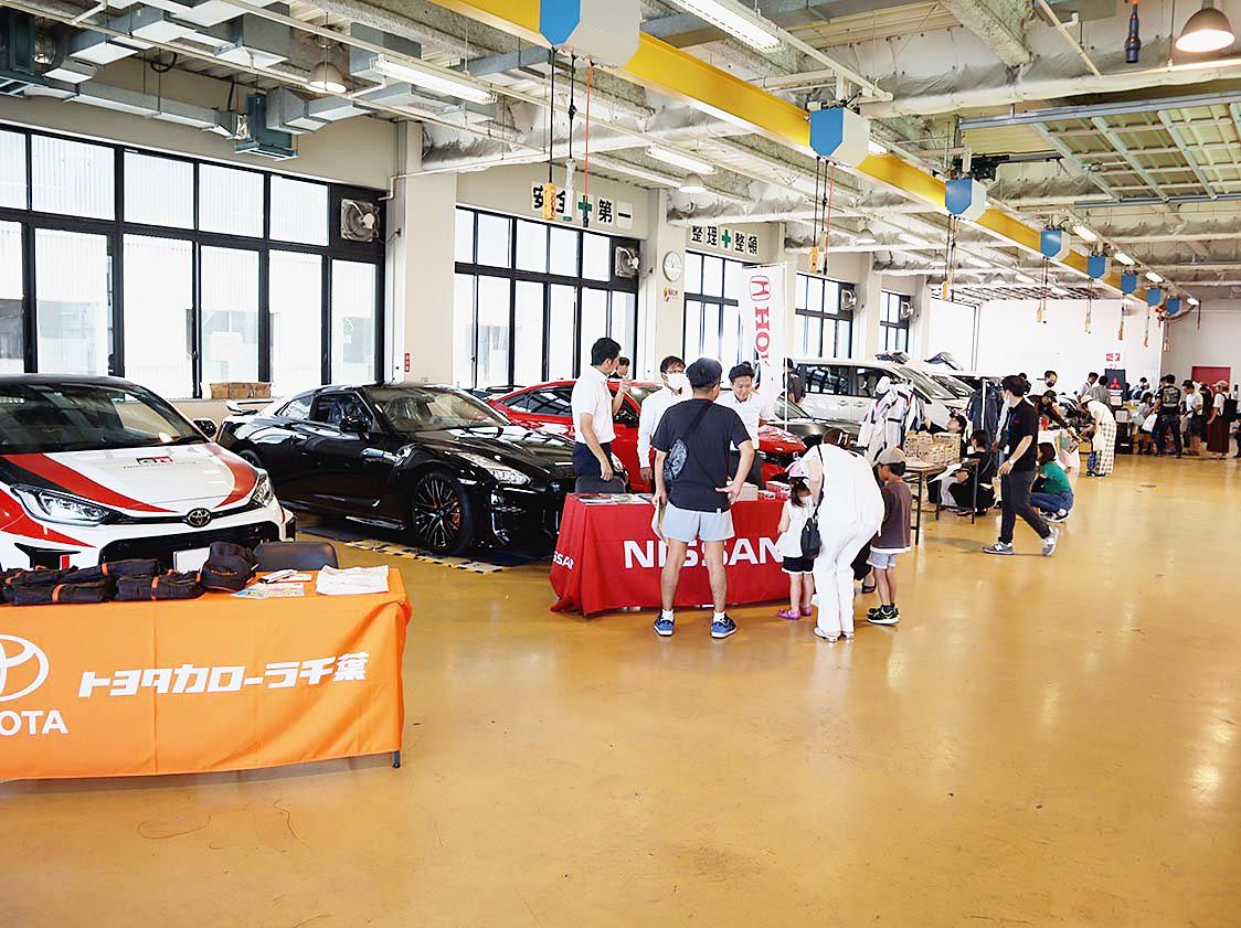 ディーラー各社も開催に協力した