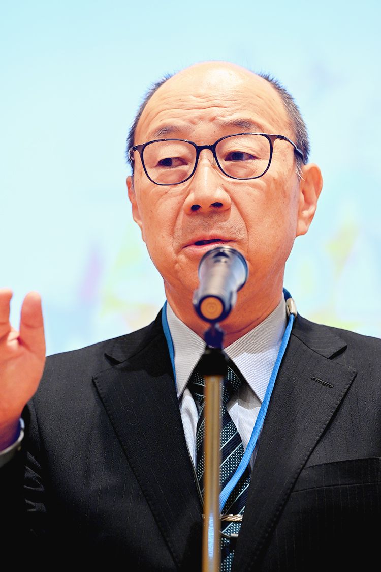 大会長を務めた渡邉修教授