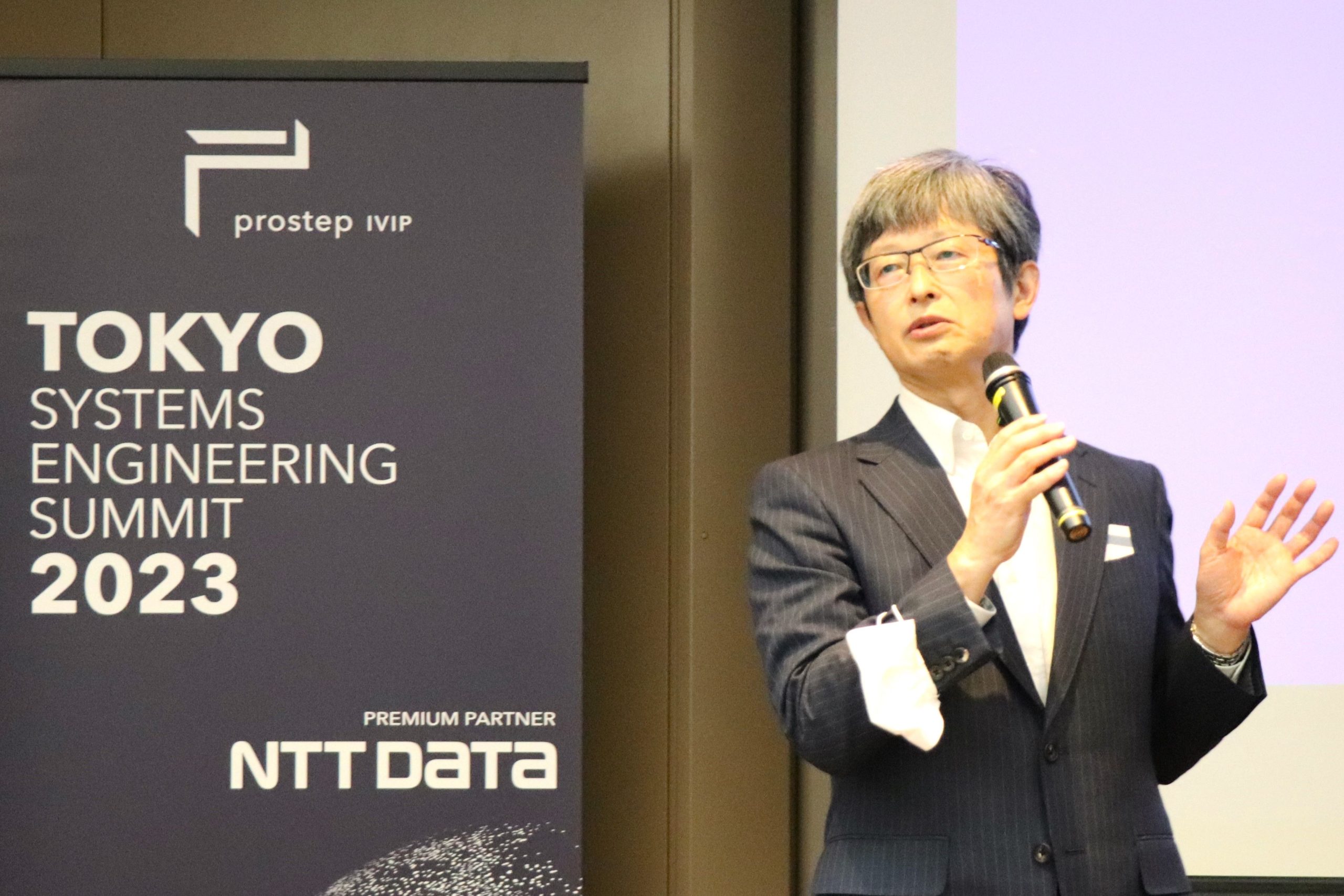 マツダのR&D戦略企画本部兼MDI&IT本部の足立智彦技監