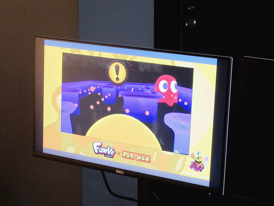 モニターに表示するプレイヤー目線の映像