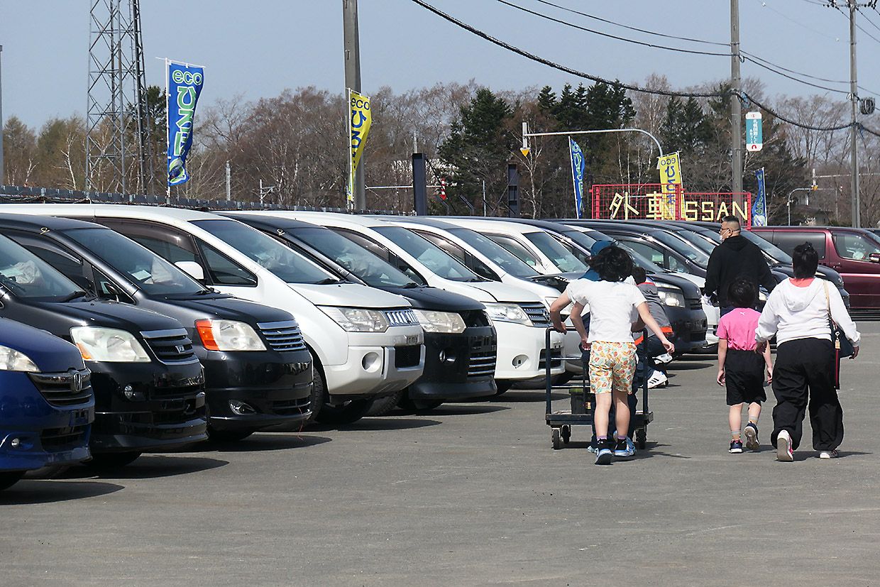 GW初日には家族連れで来場する姿も見られた