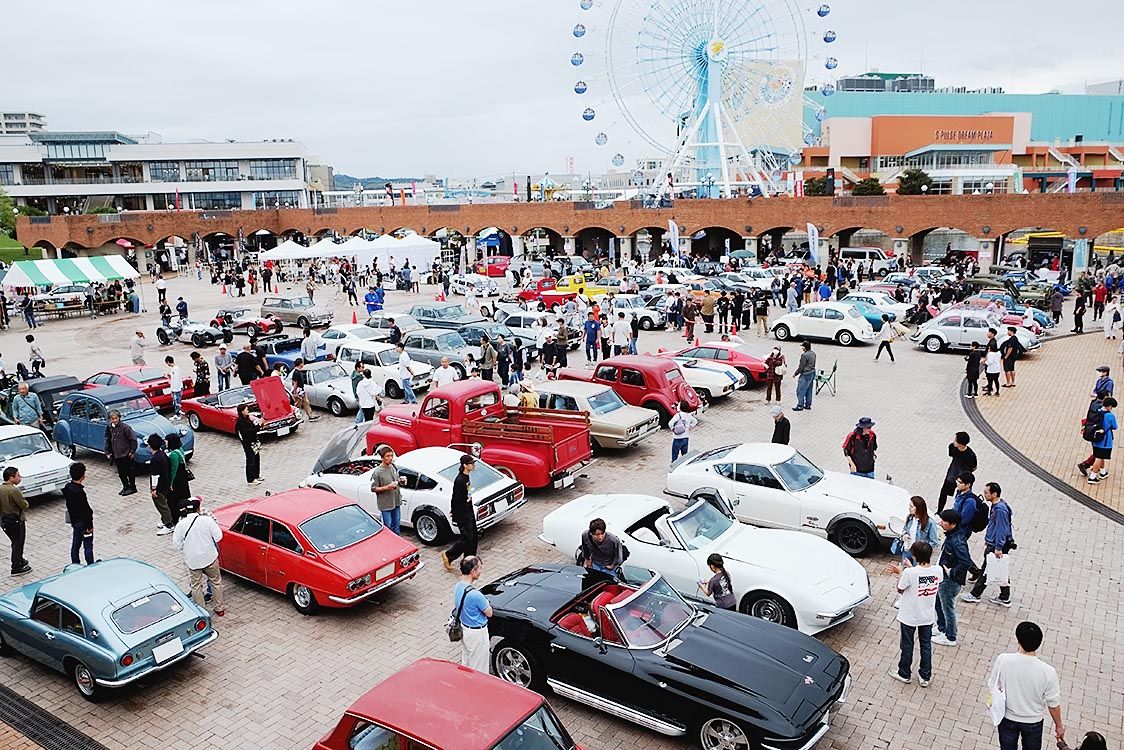 静岡カーフェスティバル2024、6500人の来場者、名車94台が集う – 日刊