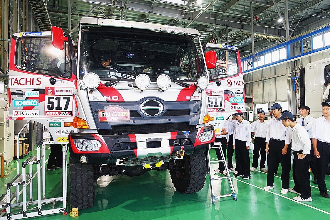 「レンジャー」の実車も見学した