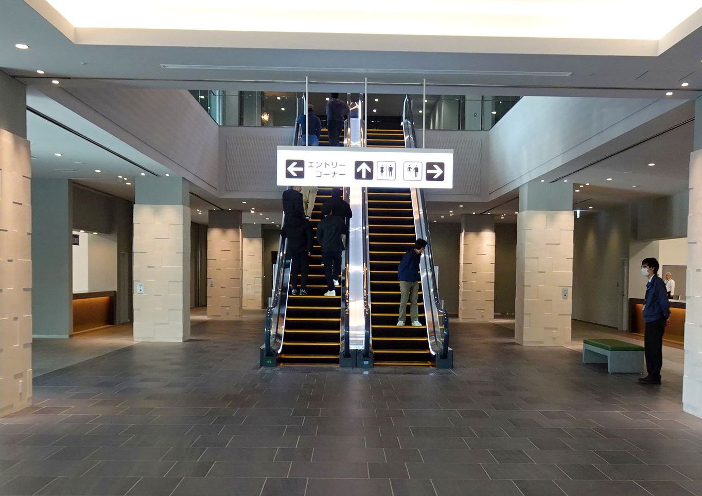 1階の入り口周辺