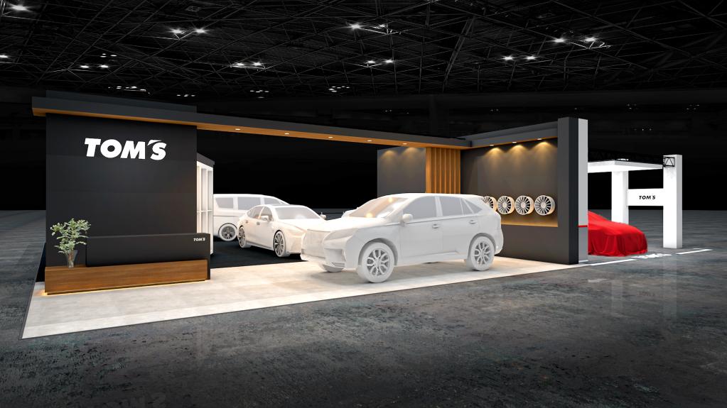 トムスのブース