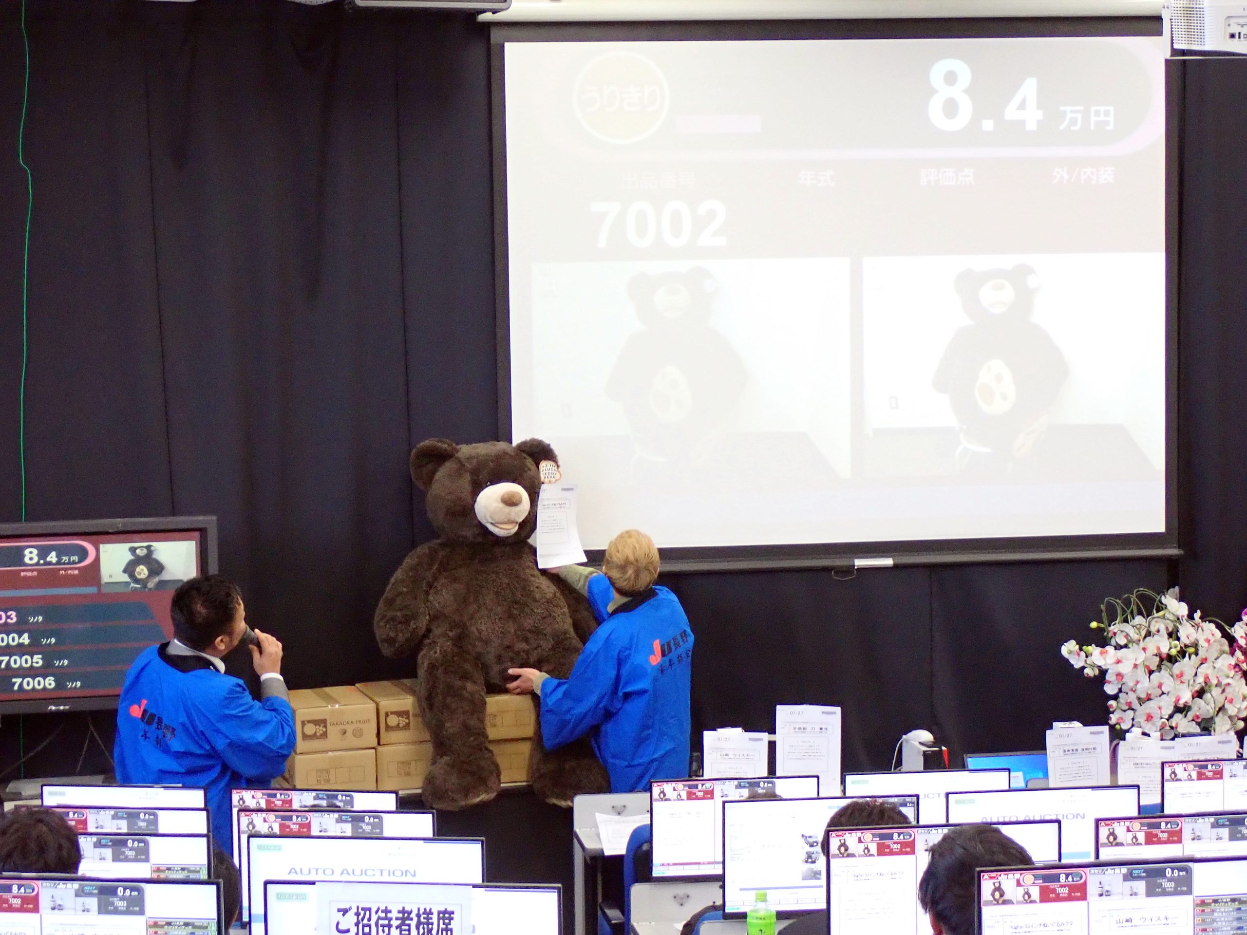 グッズオークションによるチャリティー活動