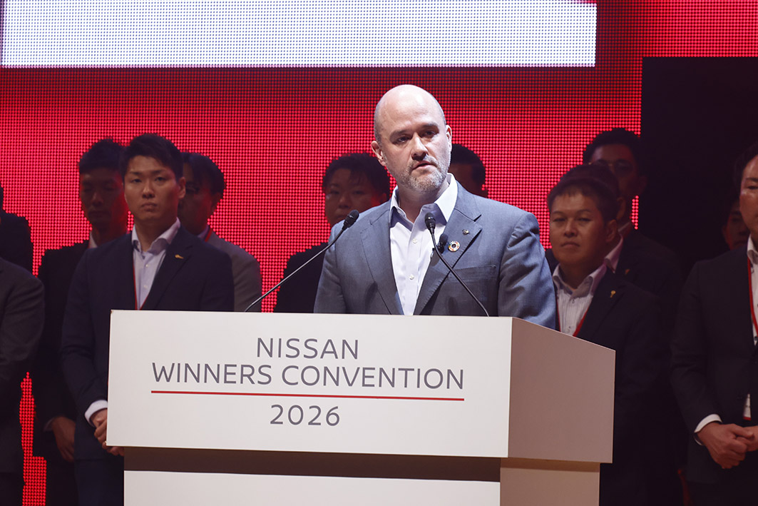 「日本市場向けに1年間で7車種を公開する」と約束したイヴァン・エスピノーサ社長