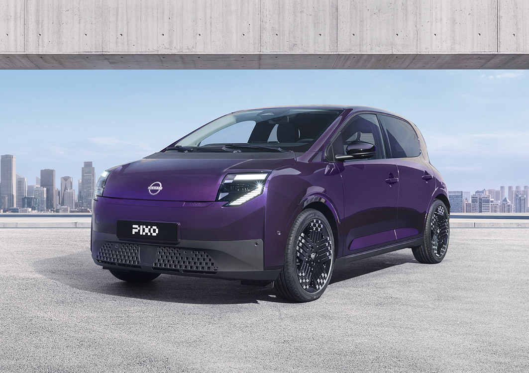 ルノー車ベースの小型EV「ピクソ」