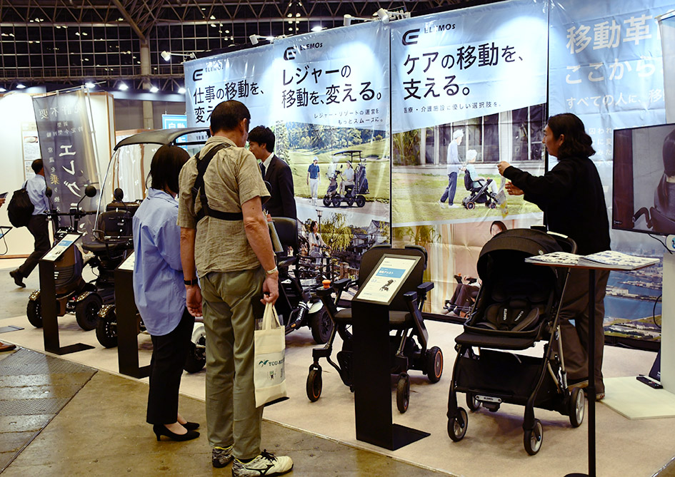 モビリティ企業の出展も
