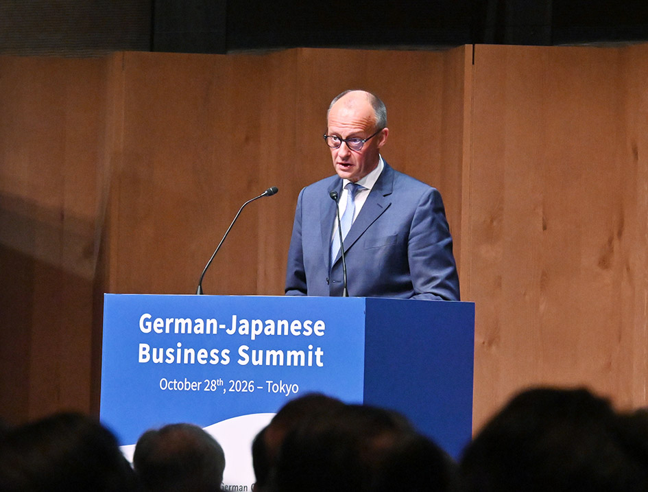 メルツ首相は日独の協力関係の重要性を語ったが、自動車産業の維持発展に関する発言はなかった